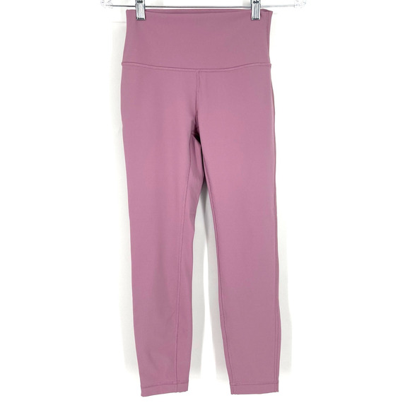Lululemon Wunder Under HR Tight 25" Full On Luxtreme Magenta Glow Size 4 - Picture 5 of 9